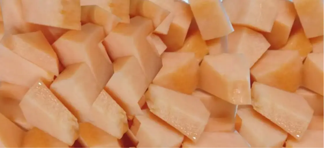 Rock Melon Chunks | Greensphere Global Rock Melon Chunks | Greensphere Global